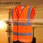DERY High quality safety vest construction new design 2015