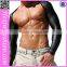 Black Long Sleeve Men Leather Club Wear NO MOQ