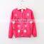 New Model Cotton Sequin Decoration Sweater Design for Girl