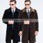 MSW0044 Mens wool coat lapel winter coat in the long section of thickened cashmere coat