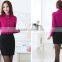 Wholesale Stand Collar Women Formal t Shirts New Fashion Pretty Ladies Clothing