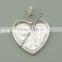 2015 Gets.com fashion heart shape 925 sterling silver jewelry pendants