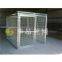 Metal pipe dog kennel