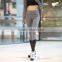 Women's High Waisted Sexy Mesh Gym Fitness Workout Yoga Pants