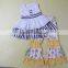 girls wholesale boutique clothing sleeveless floral print set children clothes girls kids summer clothes