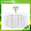 High quality 132'' white plain wedding round table cloth