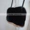SJ724-01 Black Fur Hot Sale High Quality Fox Hand Warmers