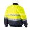 High visibility winter keep warm reflective work safety coat jacket