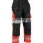 construction worker heavy-duty knee patch multi-pocket work safety reflective trousers