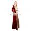 New Arrival Fashion Muslim women Long sleeve Dubai Lace Dress Maxi Abaya Islamic For Women