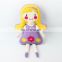 Promotional Cheap Rag Plush Cute Girl Doll Toy New Fashion Stuffed Plush Soft Doll