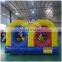 factory price double tunnels inflatable obstacle course for sale, giant inflatable obstacle