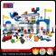 Funny series educational toys for kids 2016 newest police station building block set