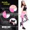 Work out patches polyester high quality pants custom lularoe elastic gym crossfit ladies stylish denim tight women leggings
