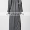 Plus size islamic pray arabic women abaya fabric material fashion cheap abaya in china 2017