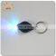 New Arrival led flashing Lighted Glass Keychain Crystal Giveaways For Souvenir