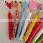 new creative wood ball pen and novelty animals pen