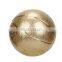 Supply gold soccer ball trophy parts for 2018 world cup souvenir