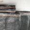 Agricultural Greenhouse Black PP Woven Weed Mat / Weed Control Fabric Mat