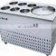 high quality fried ice cream machine double pan ice cream machine fried