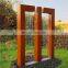 Swimming Pool Feature corten steel pool water fountain for decor