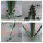 10m manually operated folding telescopic roof lighting mast