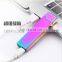 Double arc pluse USB beautiful electronic lighter,eco-friendly arc lighter