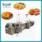 Fried Wheat Flour Puff Snack Process Line Food Extruder Machine with Packing Machine