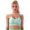TWOTWINSTYLE Solid Color Breathable For Female Fitness Sports Vest Square Collar Sleeveless Cross Back