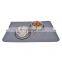 HQP-JJ014 HongQiang Pet Bowl Mat Dog Feeding Mat Waterproof Silicone Cat Feeding Placemat