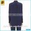 Latest top design Dark professional blue shirt for women