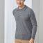 Cashmere Sweater Men's 100% Pure Pullover Cashmere Sweater With Polo Collar