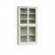 Office furniture metal storage file cupboard/cabinet double glass 2 door steel filing cabinet