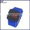 Wholesale Silicone Square Mirror Face LED Wrist Watches Blue WP022