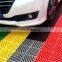 Plastic  interlocking garage modular floor tiles for car wash shop