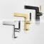 High Quality Luxury Style Gold Color Brass Bathroom Sink Faucet
