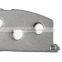 China Factory Break Raw Material Semi-metallic Ceramic Brake Friction Material Manufacturer Brake Pad Backing Plates