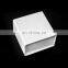 Custom paper cardboard white magnetic jewelry packaging box with logo