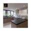 Customized Black Matt Modern European Ready Assemble Modular Island Designs Flat Pack Set Furniture Kitchen Cabinets