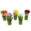 Hot sale lifelike plastic faux tulip flowers artificial flower plant decor in bulk unpotted for decoration