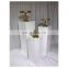 White Square Wedding Decoration Acrylic Plinths Display Stand For Exhibition Events Wedding