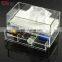 Clear Acrylic Tissue Dispenser with Drawer Countertop Storage Box for Tissue Cosmetics