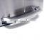 Fashion two bin trash can stainless steel foot pedal kitchen waste bin