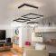 Residential Fixtures Decorative Cafe Chandelier Lamp Home Modern Crystal Nordic Stainless Steel LED Pendant Lamp