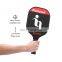 High Quality USAPA Standard Graphite Edge Guard Pickle Ball Paddle with Honeycomb Core
