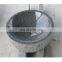 CE certificate narrow sink blue and white vessel sink