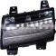 Modified LED daytime running light DRL and LED streamer turn signal Fender flares light lamp for Jeep Wrangler JL 2018-2021