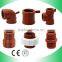 PP Brown colour PPH Universal Union connector fitting / tank