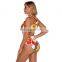 High Quality Ladies Sexy Swimsuit Bikini One Piece Floral Swimwear Bathing Suits For Women Beachwear