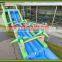 Factory supply giant inflatable water slide with pool
